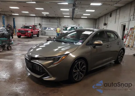 2019 Toyota Corolla Xse from USA, damaged, VIN JTNK4RBE2K3057274
